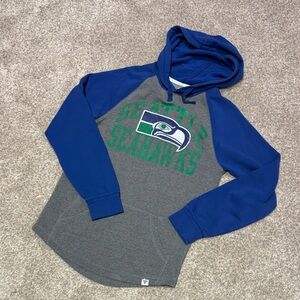 Seattle Seahawks Blue and Gray Hoodie